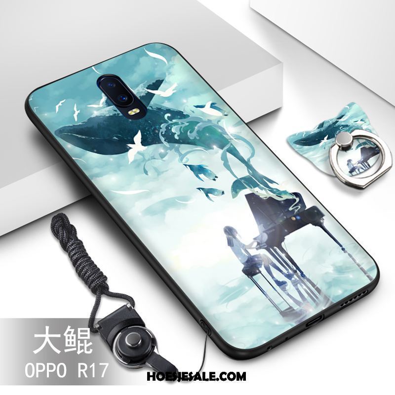 Oppo R17 Hoesje Trend Anti-fall Bescherming Hanger Schrobben Online