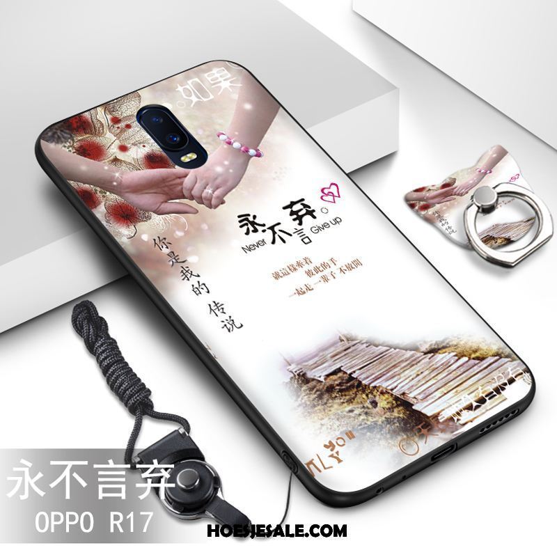 Oppo R17 Hoesje Trend Anti-fall Bescherming Hanger Schrobben Online