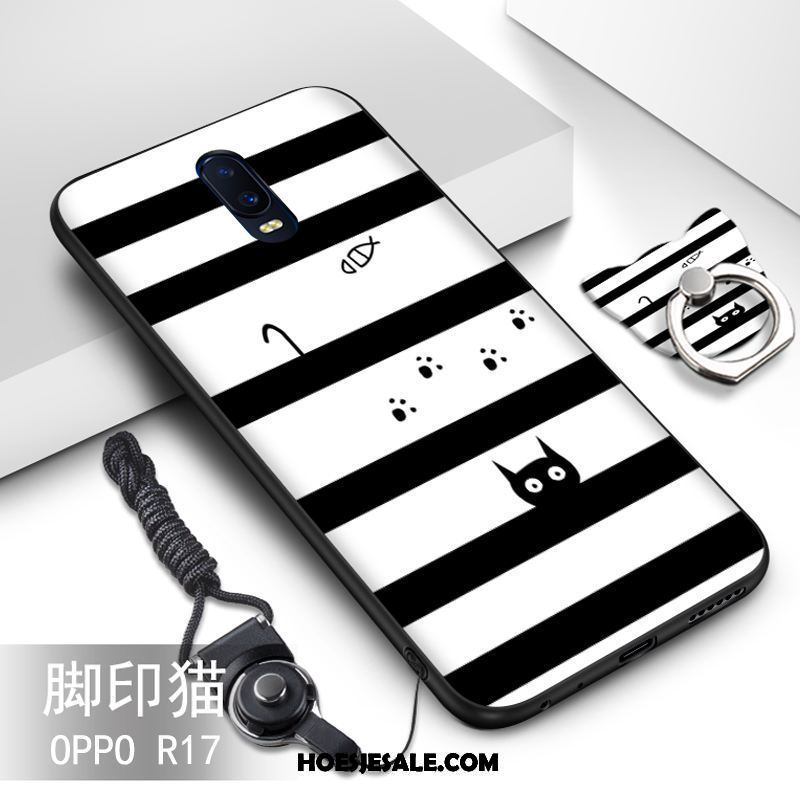 Oppo R17 Hoesje Trend Anti-fall Bescherming Hanger Schrobben Online