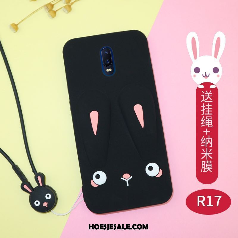 Oppo R17 Hoesje Wind Anti-fall Hanger Roze Persoonlijk Sale