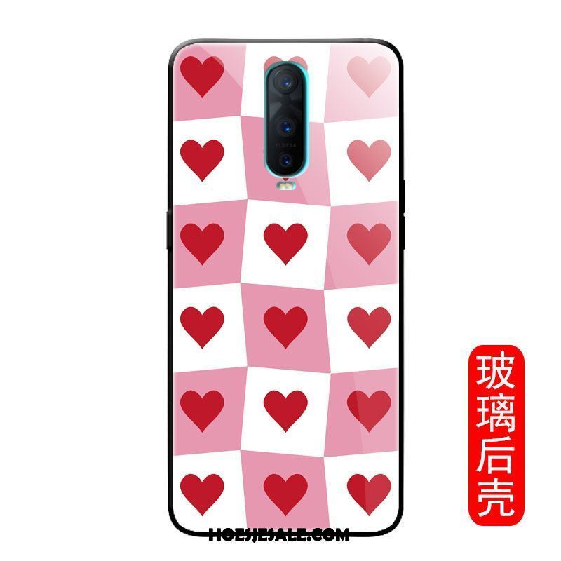 Oppo R17 Pro Hoesje All Inclusive Persoonlijk Roze Lovers Net Red Korting