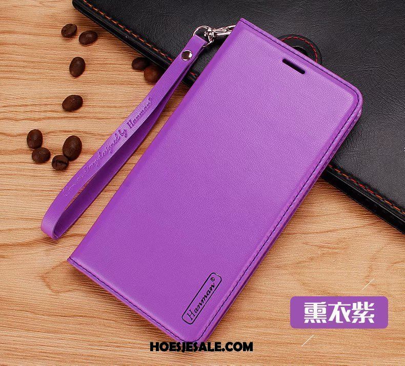 Oppo R17 Pro Hoesje Anti-fall Groen Leren Etui Hanger Mobiele Telefoon Kopen