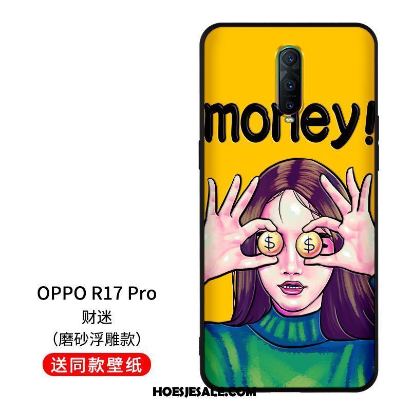 Oppo R17 Pro Hoesje Bescherming Hoes Spotprent Rood Nieuw Sale