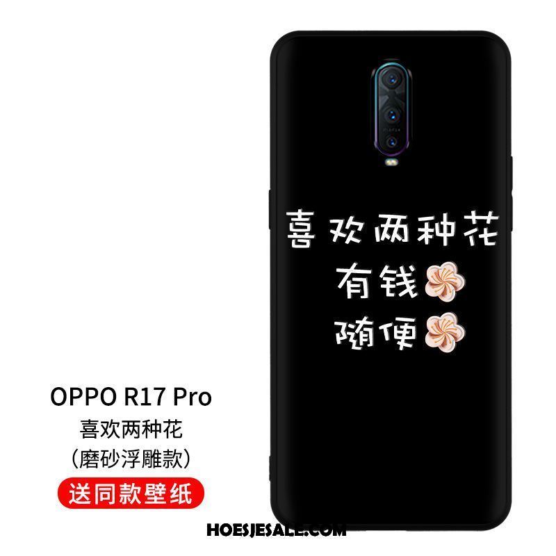 Oppo R17 Pro Hoesje Bescherming Hoes Spotprent Rood Nieuw Sale