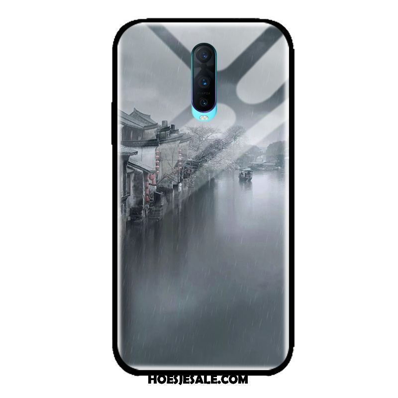 Oppo R17 Pro Hoesje Kunst Anti-fall Bescherming Geel Mobiele Telefoon Goedkoop