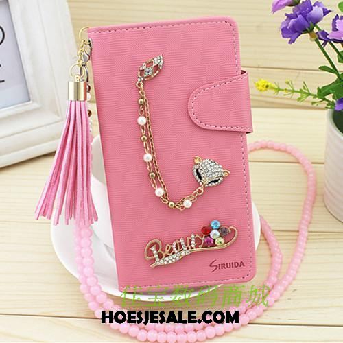 Oppo R17 Pro Hoesje Mobiele Telefoon Ballet Folio Klittenband Prunus Goedkoop