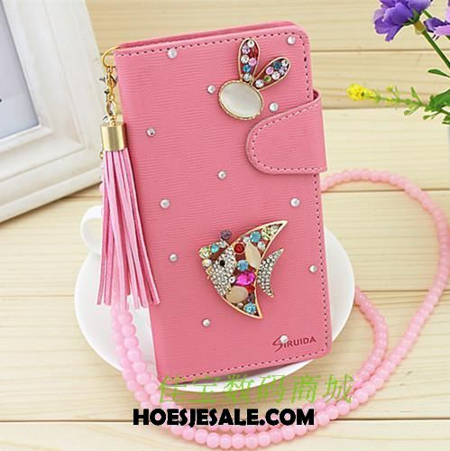 Oppo R17 Pro Hoesje Mobiele Telefoon Ballet Folio Klittenband Prunus Goedkoop