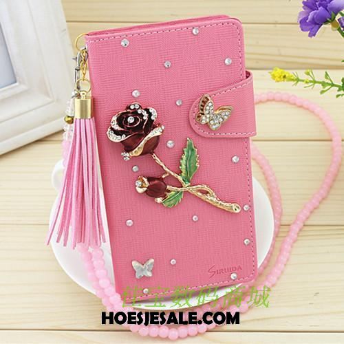 Oppo R17 Pro Hoesje Mobiele Telefoon Ballet Folio Klittenband Prunus Goedkoop