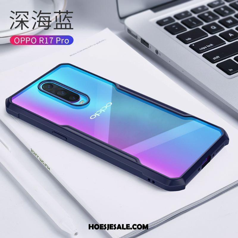 Oppo R17 Pro Hoesje Mobiele Telefoon Glas Scheppend Doorzichtig Lovers Online