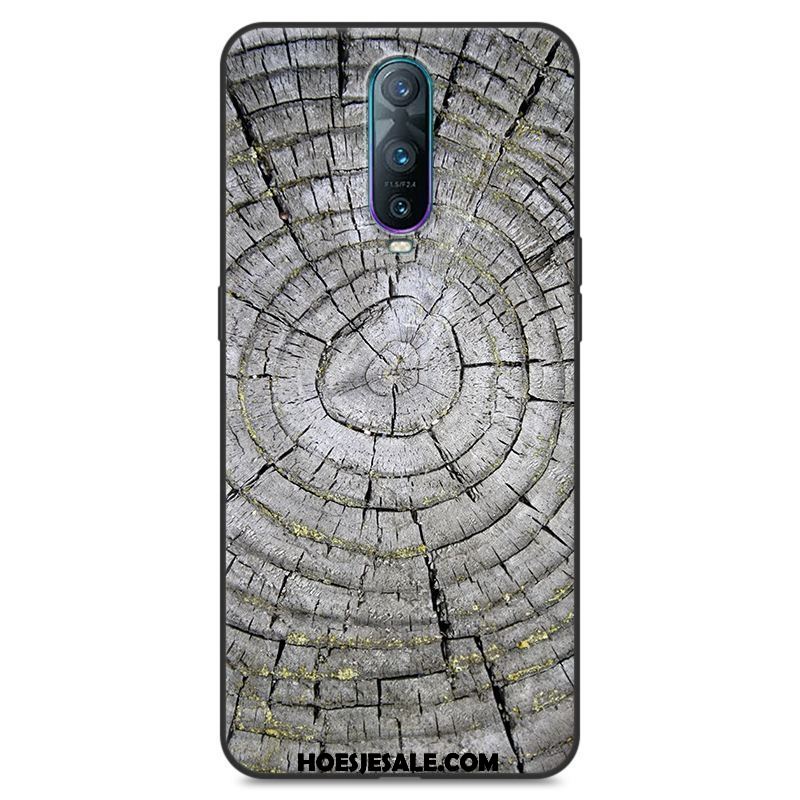 Oppo R17 Pro Hoesje Mobiele Telefoon Zwart Trendy Merk Eenvoudige Persoonlijk Korting
