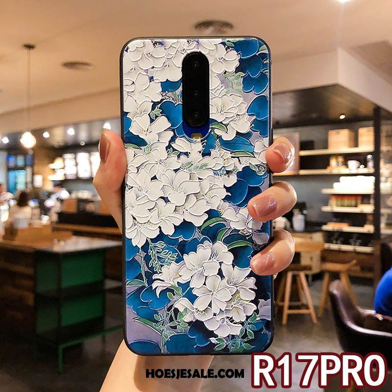 Oppo R17 Pro Hoesje Persoonlijk Paleis All Inclusive Scheppend Reliëf Goedkoop