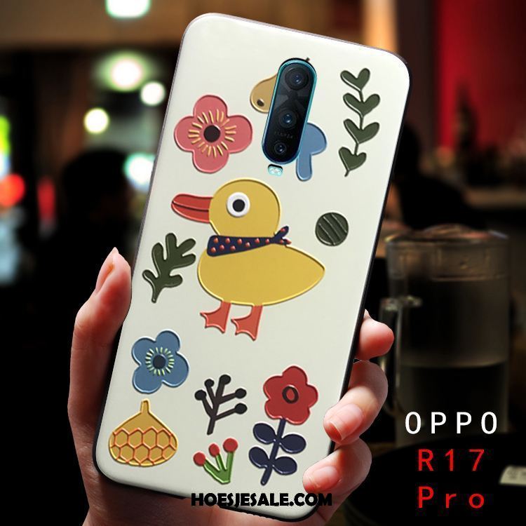 Oppo R17 Pro Hoesje Persoonlijk Schrobben Spotprent Trendy Merk Hoes Sale