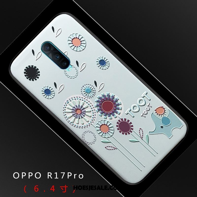 Oppo R17 Pro Hoesje Scheppend Hoes Driedimensionaal Siliconen Anti-fall Korting