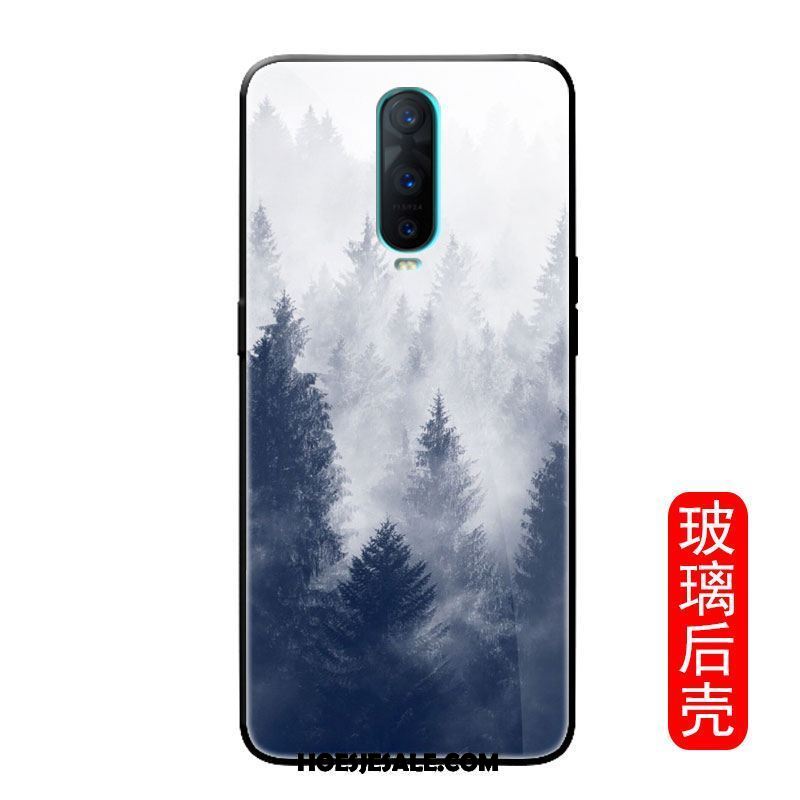 Oppo R17 Pro Hoesje Trendy Merk Blauw Chinese Stijl Net Red Persoonlijk Goedkoop