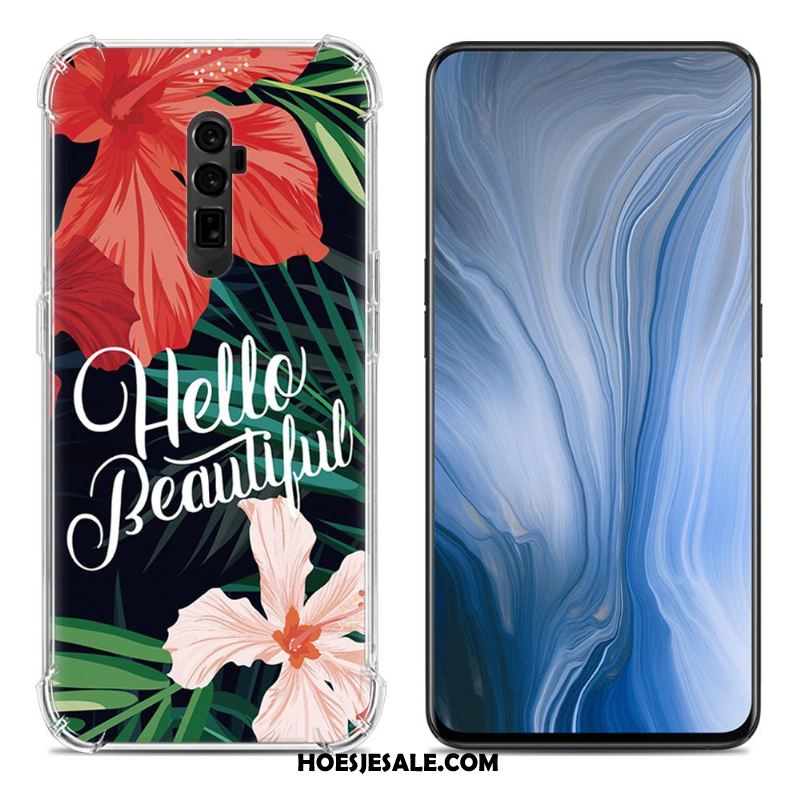 Oppo Reno 10x Zoom Hoesje Hoes Mobiele Telefoon Zacht Anti-fall Roze Online