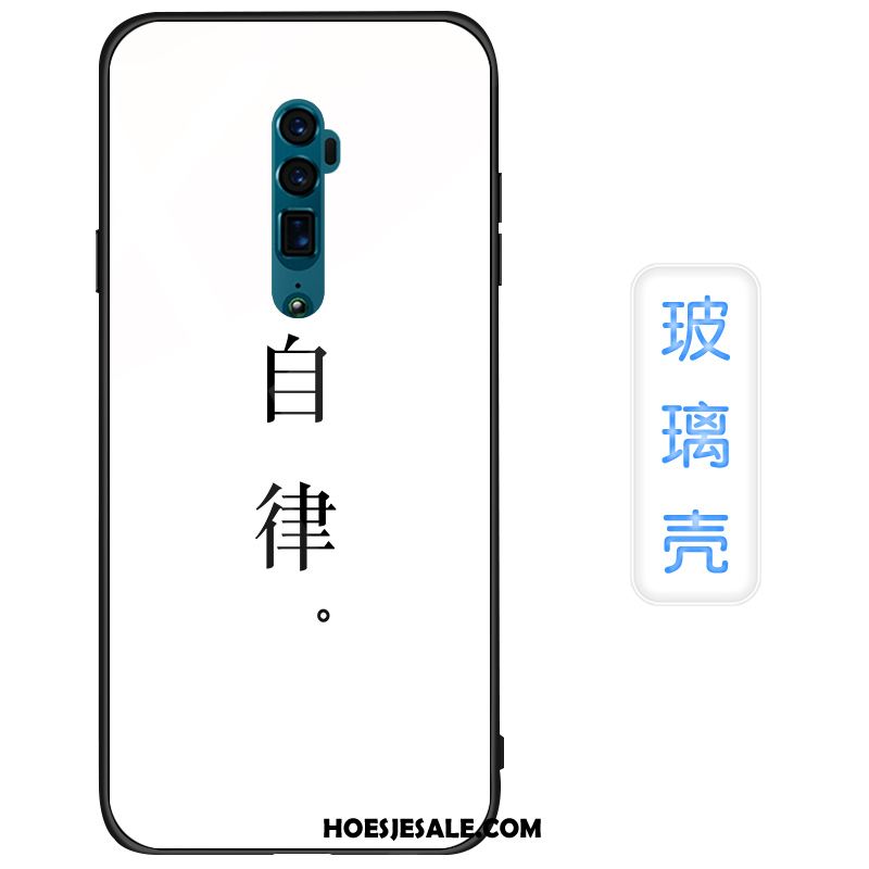 Oppo Reno 10x Zoom Hoesje Lovers Siliconen Zacht Zwart Anti-fall Winkel