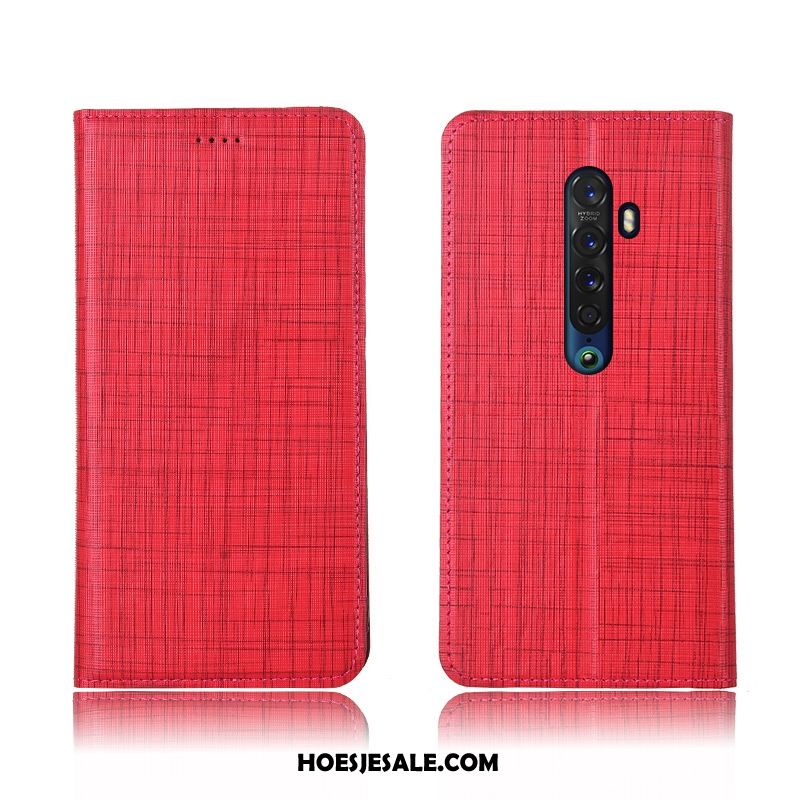 Oppo Reno 2 Hoesje Bescherming Mobiele Telefoon Leren Etui Siliconen All Inclusive Sale