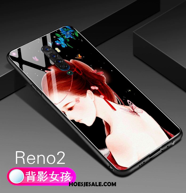 Oppo Reno 2 Hoesje Nieuw Anti-fall Roze Bescherming Schrobben Kopen