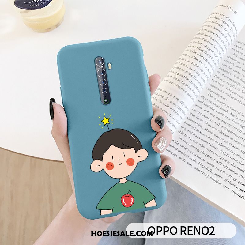 Oppo Reno 2 Hoesje Siliconen Mobiele Telefoon Anti-fall Lovers Hoes