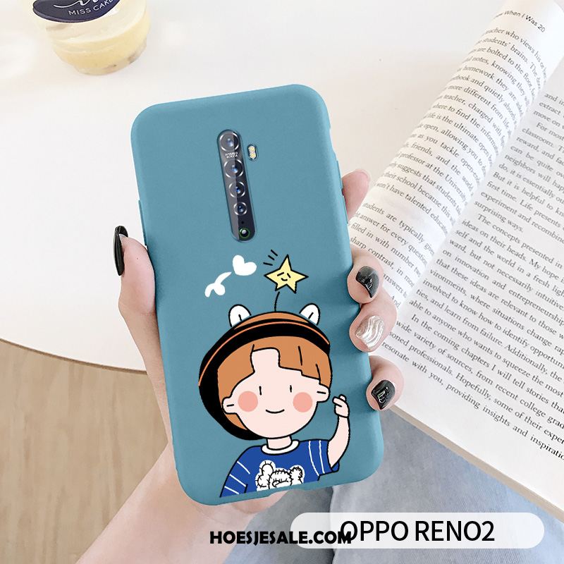 Oppo Reno 2 Hoesje Siliconen Mobiele Telefoon Anti-fall Lovers Hoes