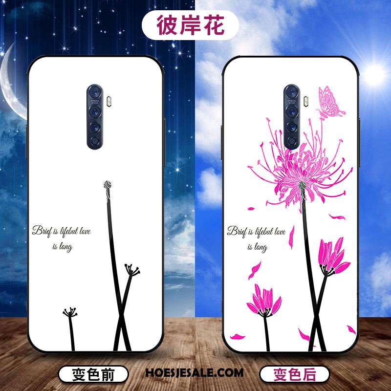 Oppo Reno 2 Hoesje Trendy Merk Zacht Hard Dun Bloemen Aanbiedingen