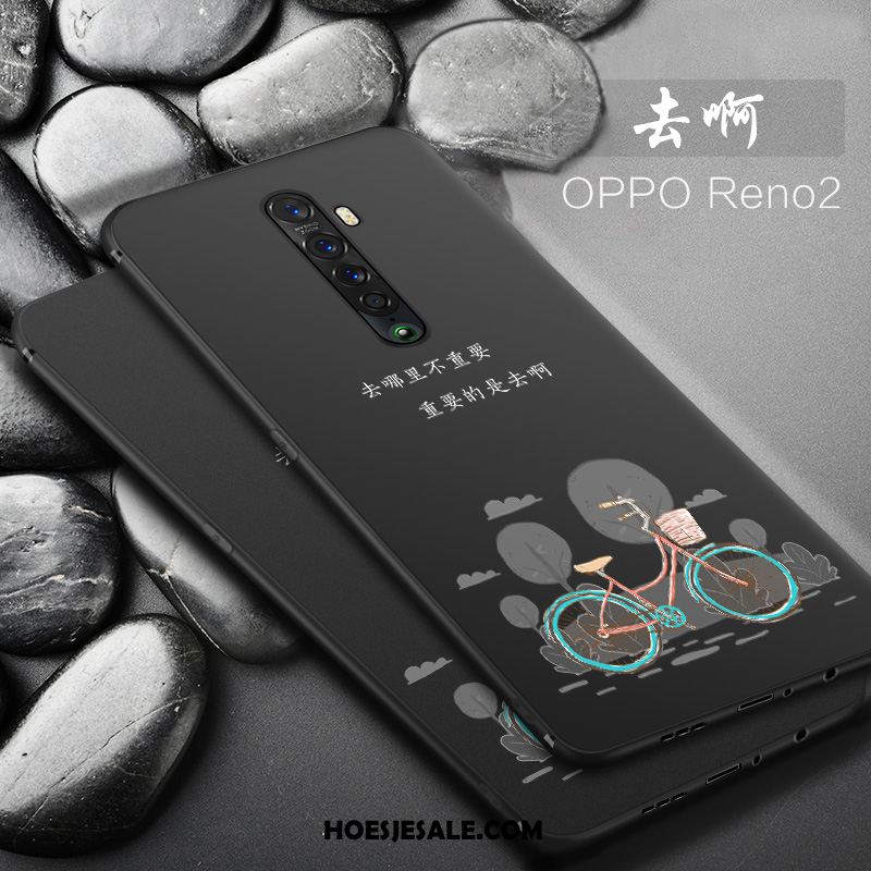 Oppo Reno 2 Hoesje Zacht Mobiele Telefoon Bescherming Siliconen Anti-fall Goedkoop