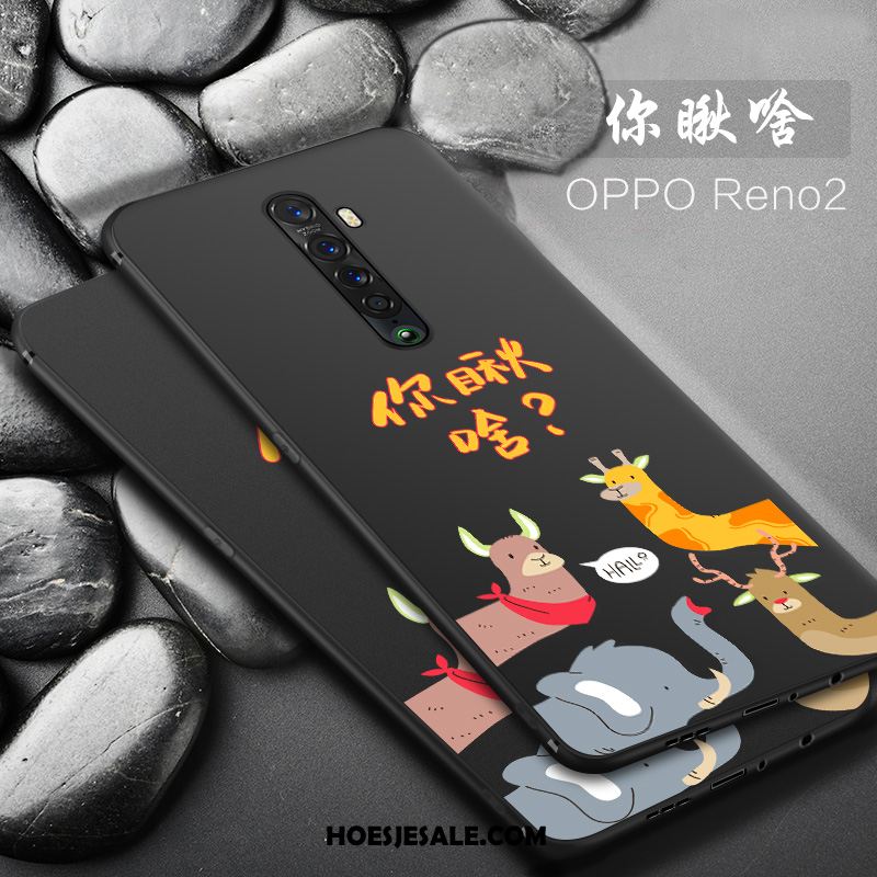 Oppo Reno 2 Hoesje Zacht Mobiele Telefoon Bescherming Siliconen Anti-fall Goedkoop