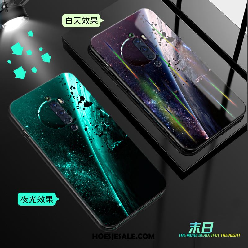 Oppo Reno 2 Z Hoesje Glas Skärmskydd Hoes Bescherming Mobiele Telefoon Winkel