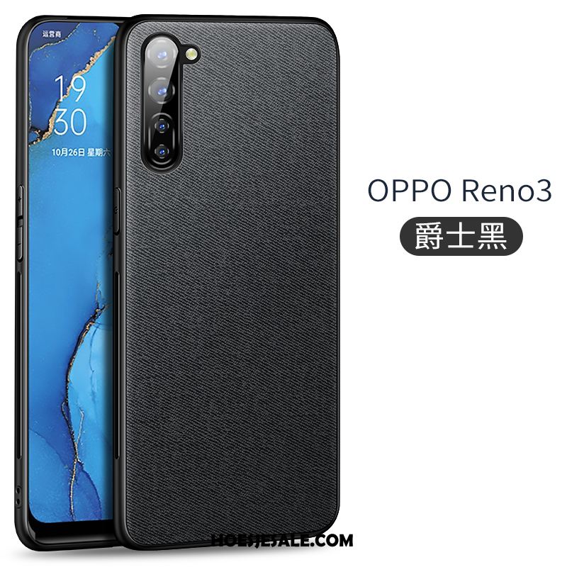 Oppo Reno 3 Hoesje Doek Nieuw Patroon Mobiele Telefoon Magnetisch Sale