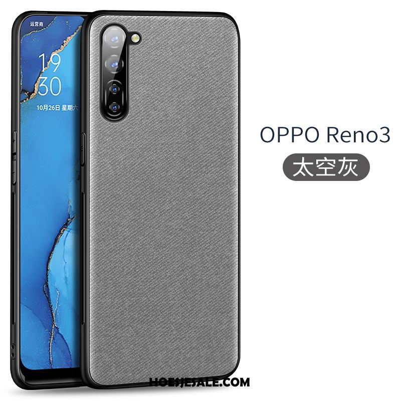 Oppo Reno 3 Hoesje Doek Nieuw Patroon Mobiele Telefoon Magnetisch Sale