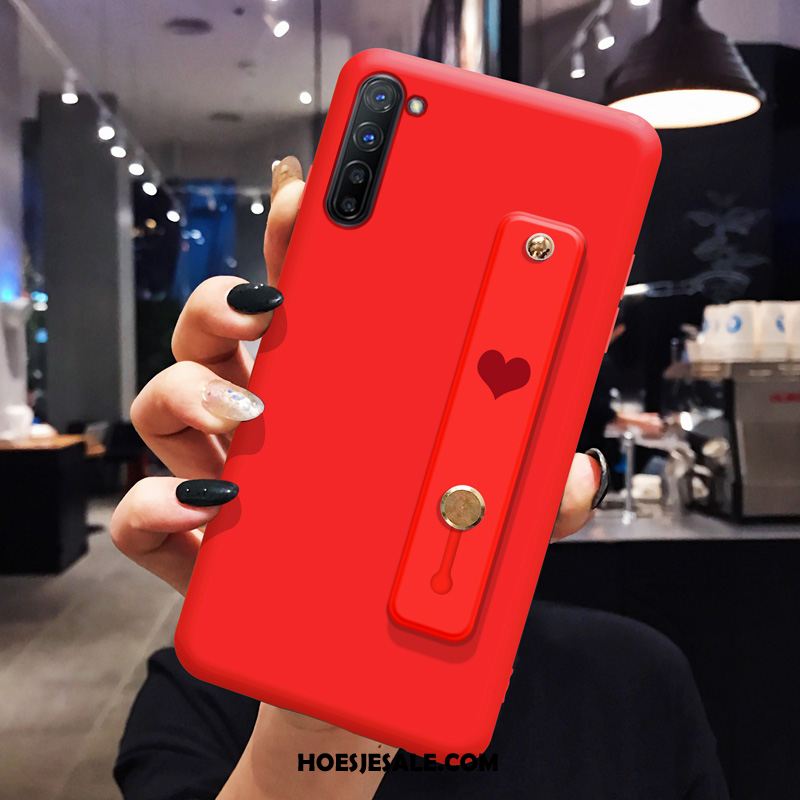 Oppo Reno 3 Hoesje Mobiele Telefoon Net Red Anti-fall Siliconen Groen Sale