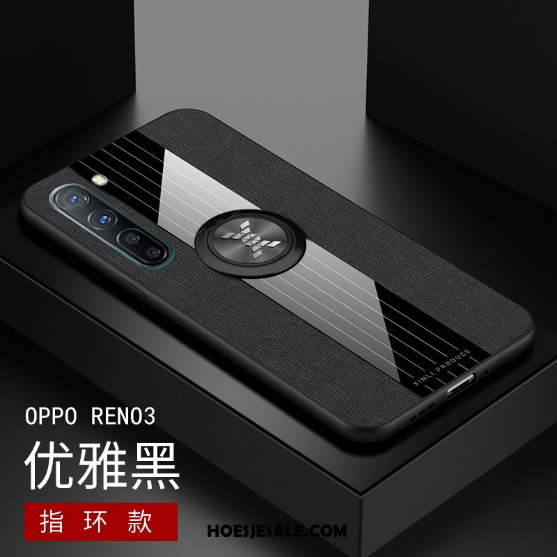 Oppo Reno 3 Hoesje Patroon Schrobben Anti-fall All Inclusive Siliconen Korting