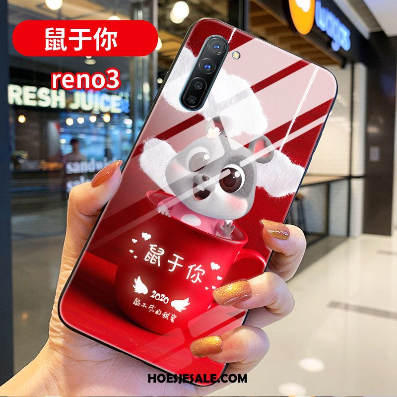 Oppo Reno 3 Hoesje Scheppend Net Red Hoes Nieuw Trendy Merk Winkel