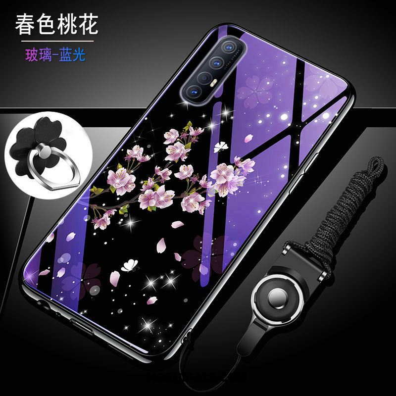 Oppo Reno 3 Pro Hoesje Anti-fall Hard Hoes Glas Bescherming Online