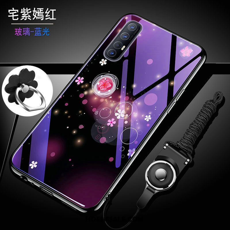 Oppo Reno 3 Pro Hoesje Anti-fall Hard Hoes Glas Bescherming Online