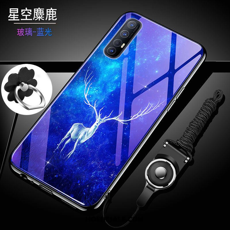 Oppo Reno 3 Pro Hoesje Anti-fall Hard Hoes Glas Bescherming Online