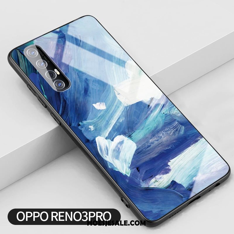 Oppo Reno 3 Pro Hoesje Anti-fall Scheppend Mobiele Telefoon Glas Bescherming Sale