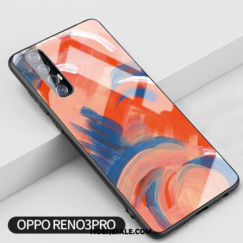 Oppo Reno 3 Pro Hoesje Anti-fall Scheppend Mobiele Telefoon Glas Bescherming Sale