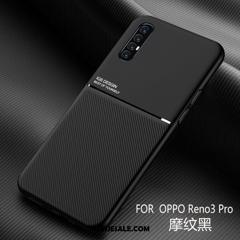 Oppo Reno 3 Pro Hoesje Eenvoudige Patroon Mobiele Telefoon Schrobben Accessoires Kopen