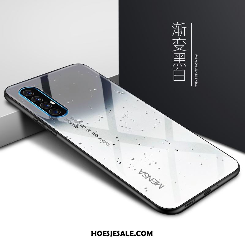 Oppo Reno 3 Pro Hoesje Glas Anti-fall Persoonlijk Mobiele Telefoon Hoes Sale