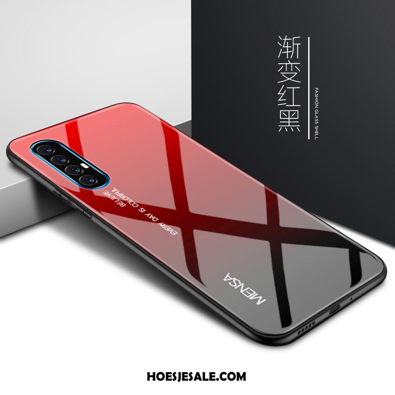 Oppo Reno 3 Pro Hoesje Glas Anti-fall Persoonlijk Mobiele Telefoon Hoes Sale