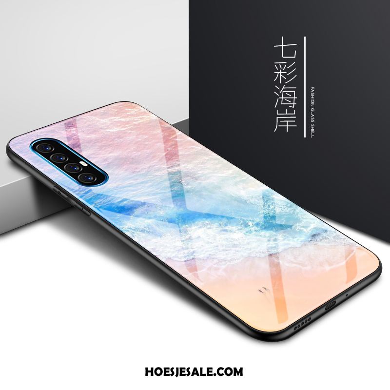 Oppo Reno 3 Pro Hoesje Glas Anti-fall Persoonlijk Mobiele Telefoon Hoes Sale