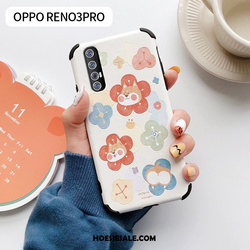 Oppo Reno 3 Pro Hoesje Mooie Mini Spotprent Zijde All Inclusive Sale