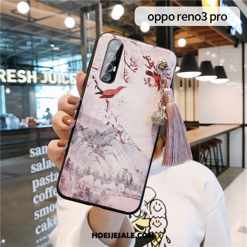 Oppo Reno 3 Pro Hoesje Scheppend Mobiele Telefoon Bescherming Paleis Wind Goedkoop