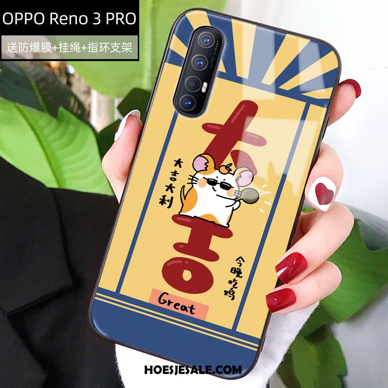 Oppo Reno 3 Pro Hoesje Siliconen Spotprent All Inclusive Hoes Trend Online