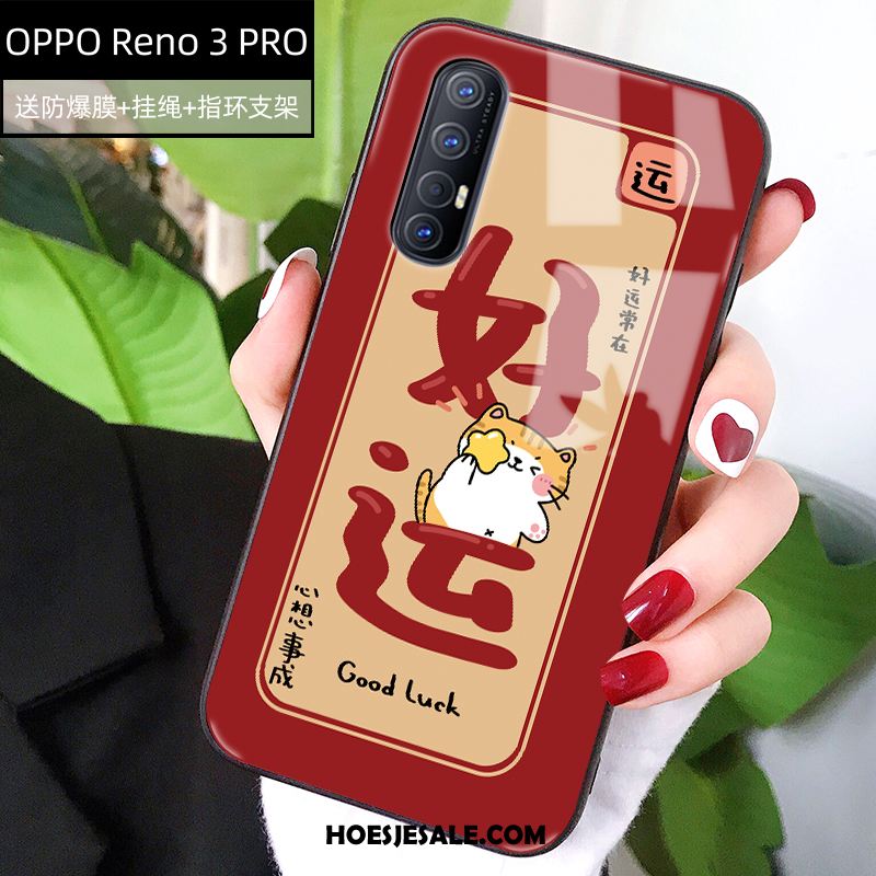 Oppo Reno 3 Pro Hoesje Siliconen Spotprent All Inclusive Hoes Trend Online