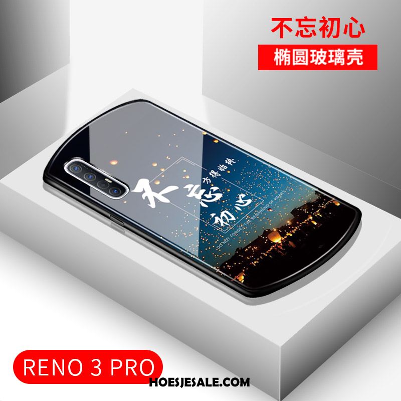 Oppo Reno 3 Pro Hoesje Spiegel Mobiele Telefoon Boog High End Anti-fall Kopen