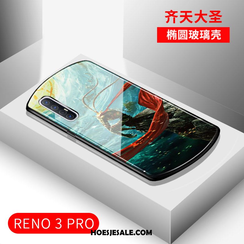 Oppo Reno 3 Pro Hoesje Spiegel Mobiele Telefoon Boog High End Anti-fall Kopen