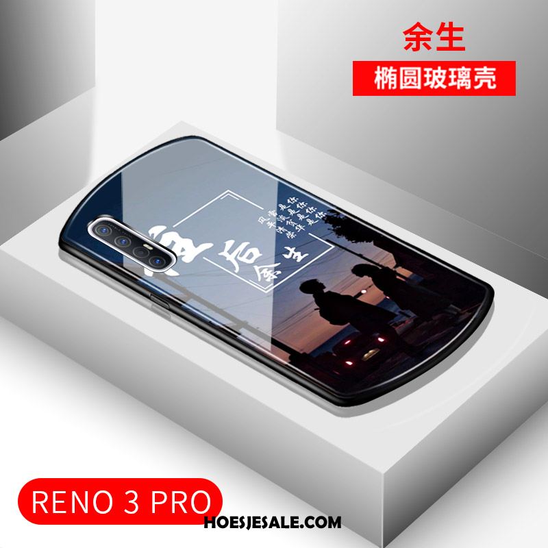 Oppo Reno 3 Pro Hoesje Spiegel Mobiele Telefoon Boog High End Anti-fall Kopen