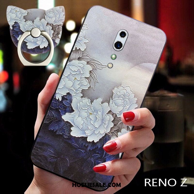 Oppo Reno Z Hoesje Persoonlijk Nieuw Net Red Dun Trendy Merk Goedkoop